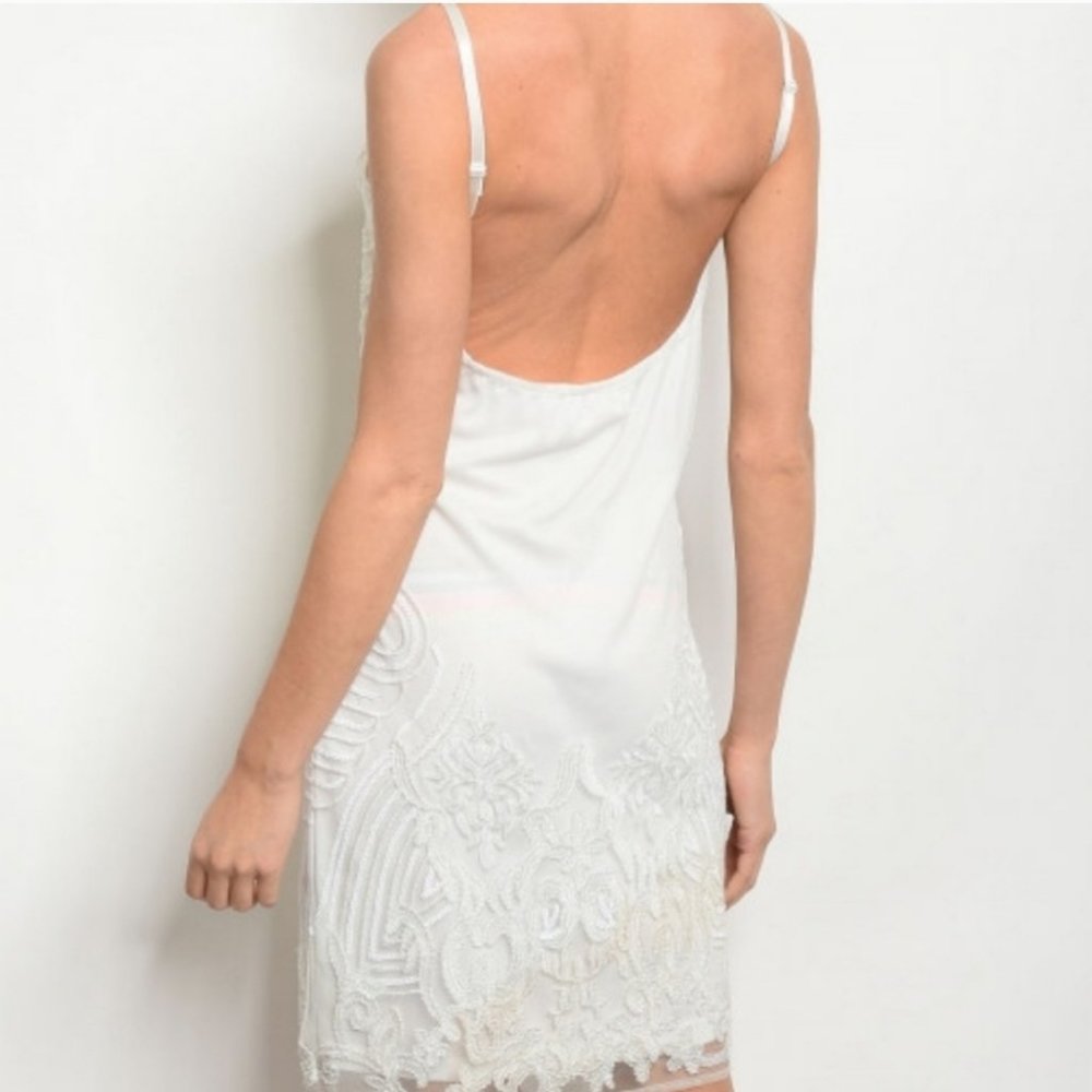 86242 Beaded Dress - Picture 2 of 4